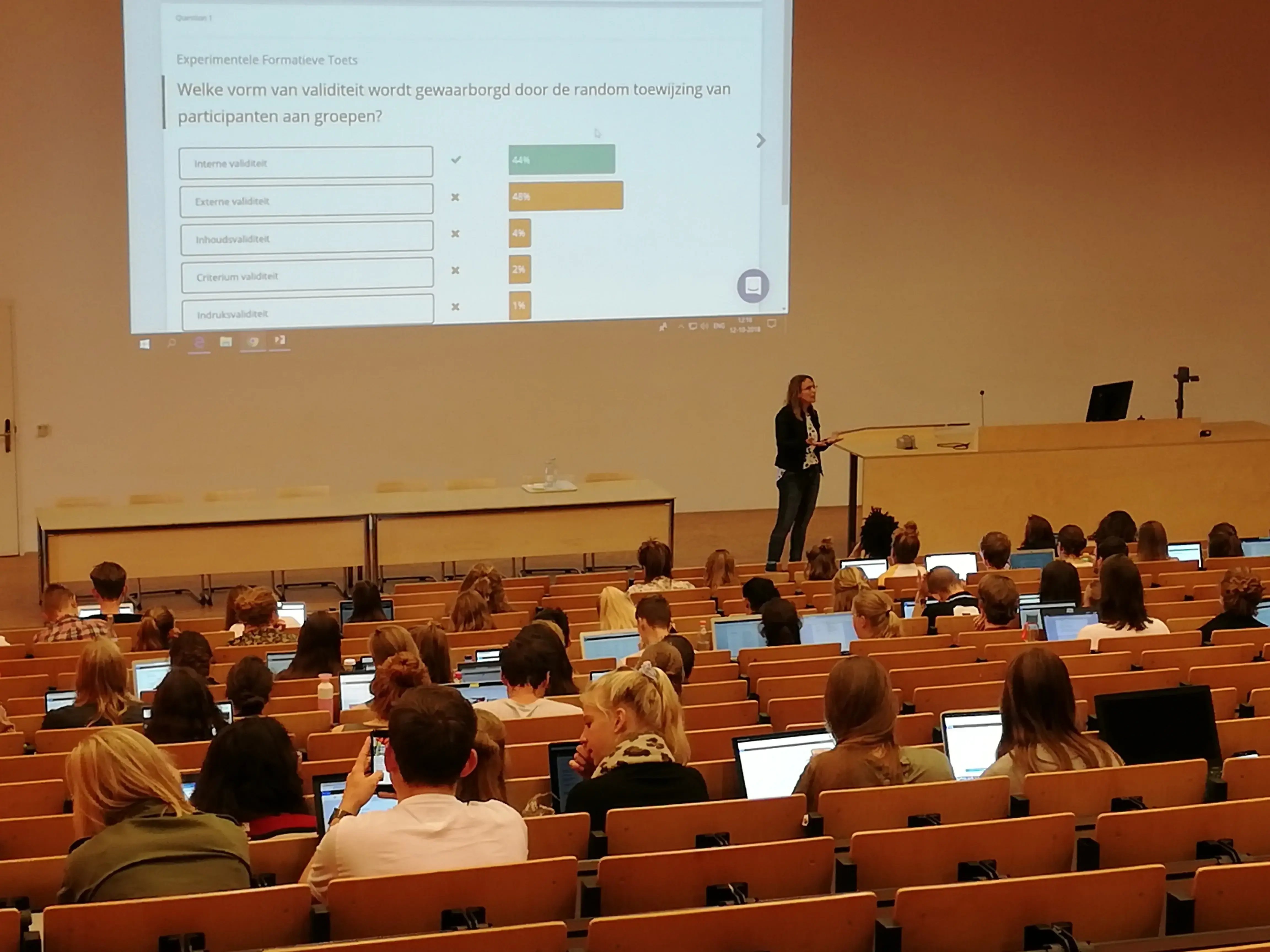 Lecture at the University of Utrecht